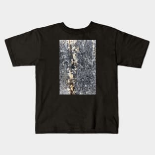 Eroding Texture Stone Wall Surface Kids T-Shirt